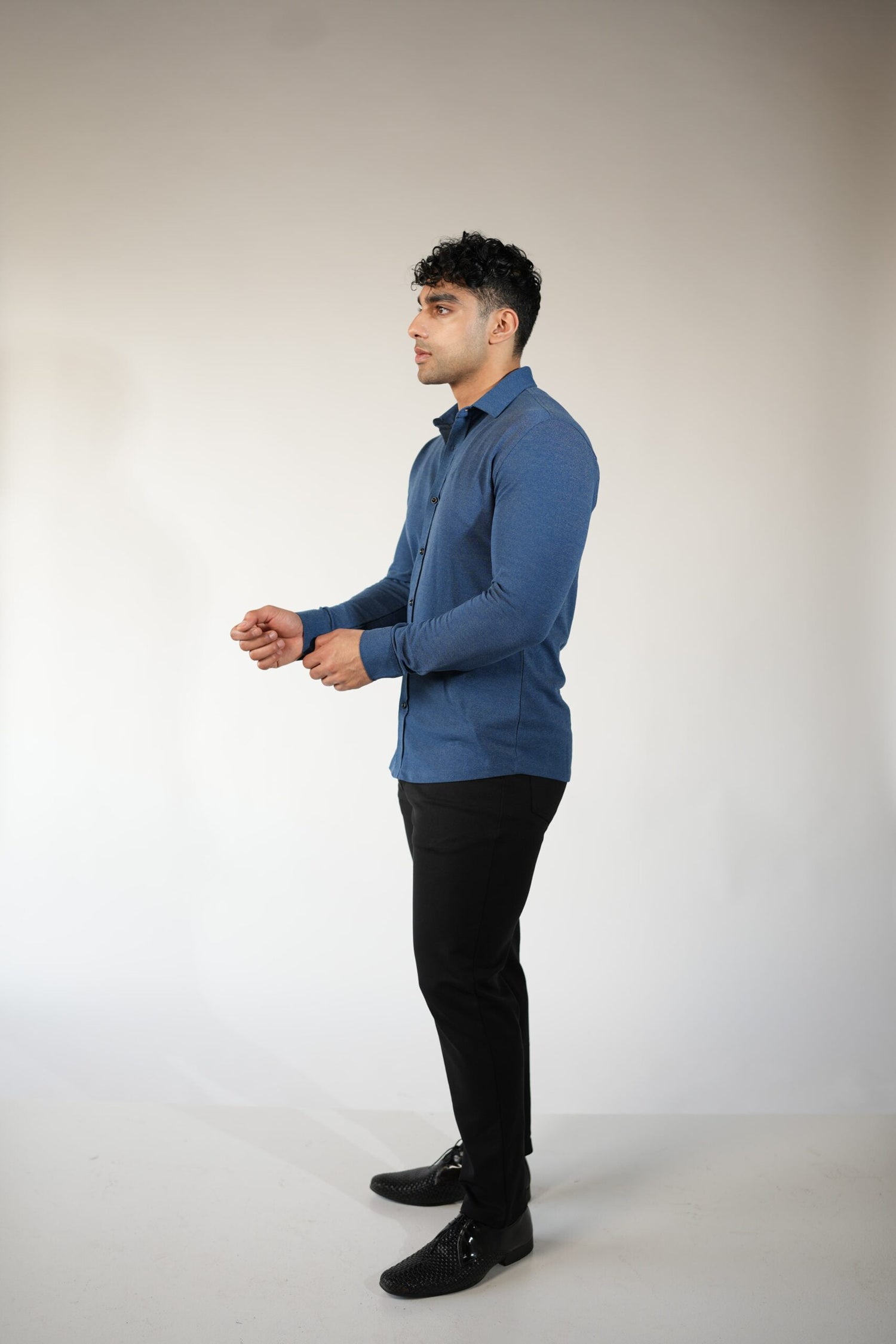 Spy Shirt - Electric Blue