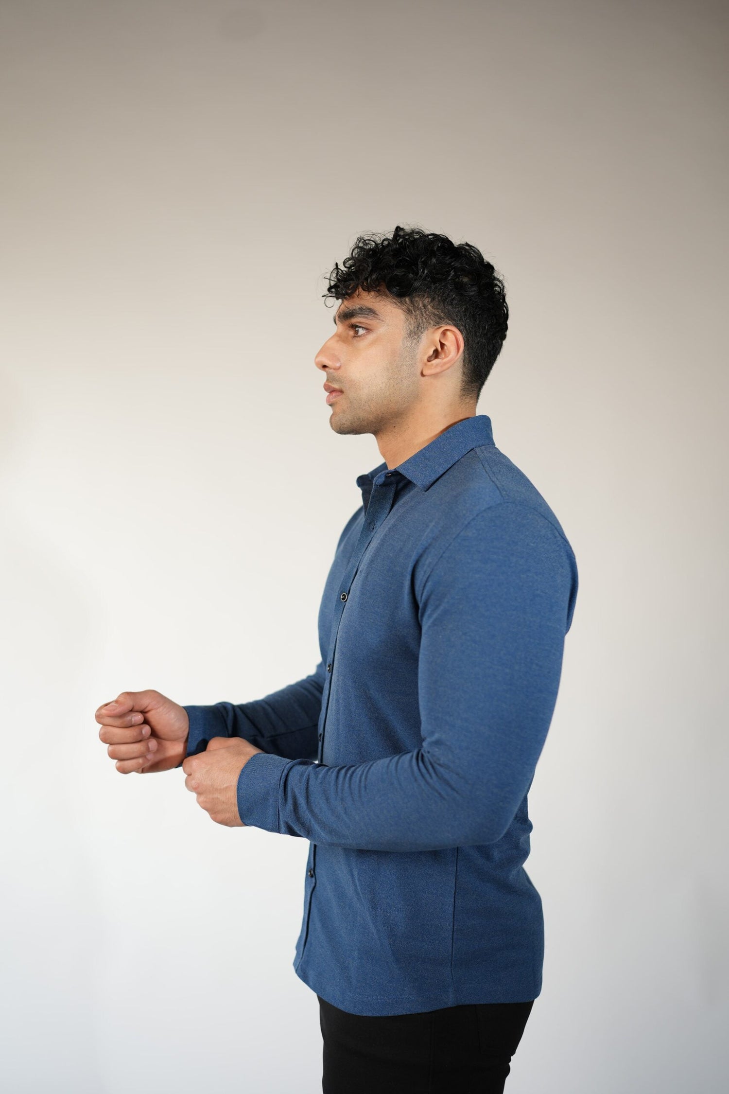 Spy Shirt - Electric Blue