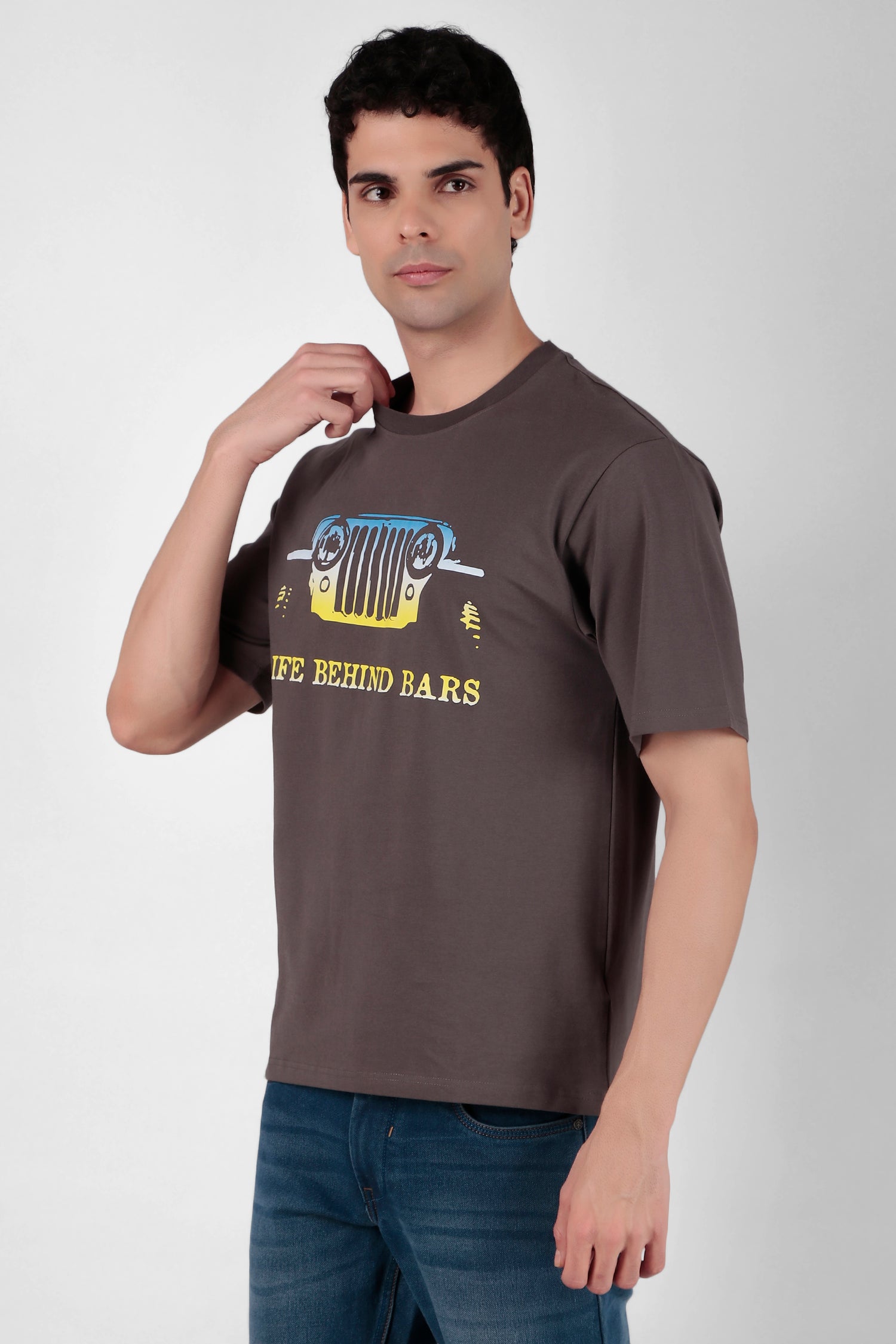 Life behind bars Printed T-Shirt