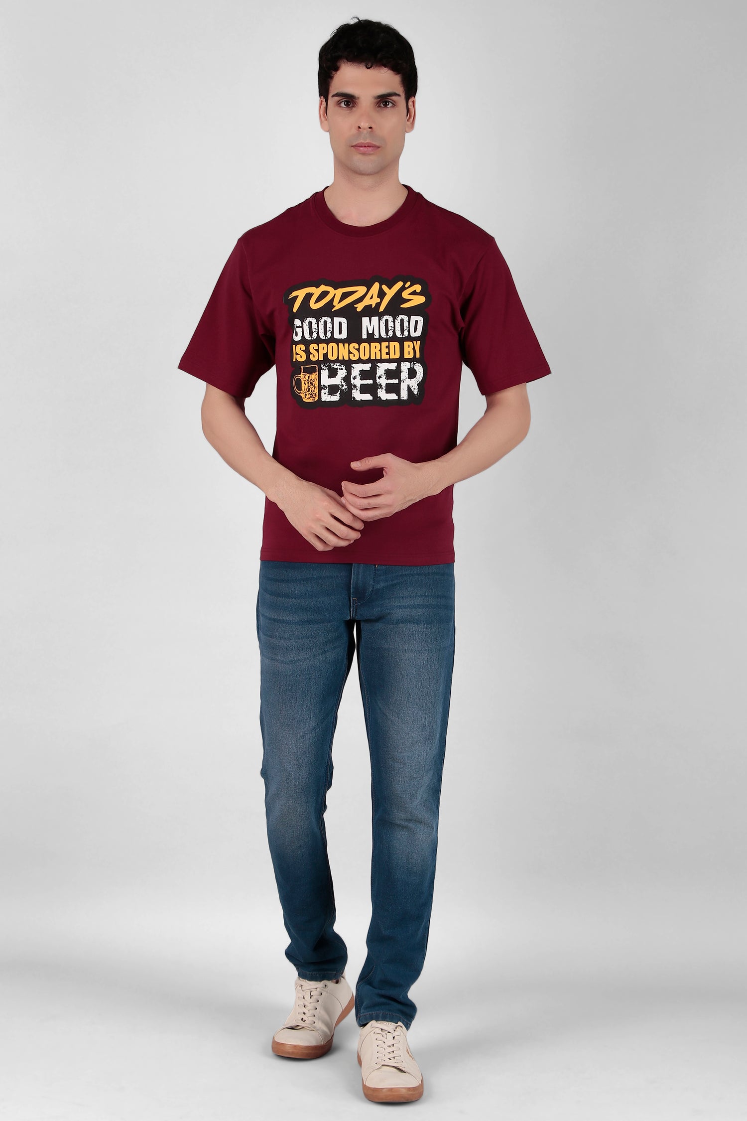 Good Mood Printed T-Shirt