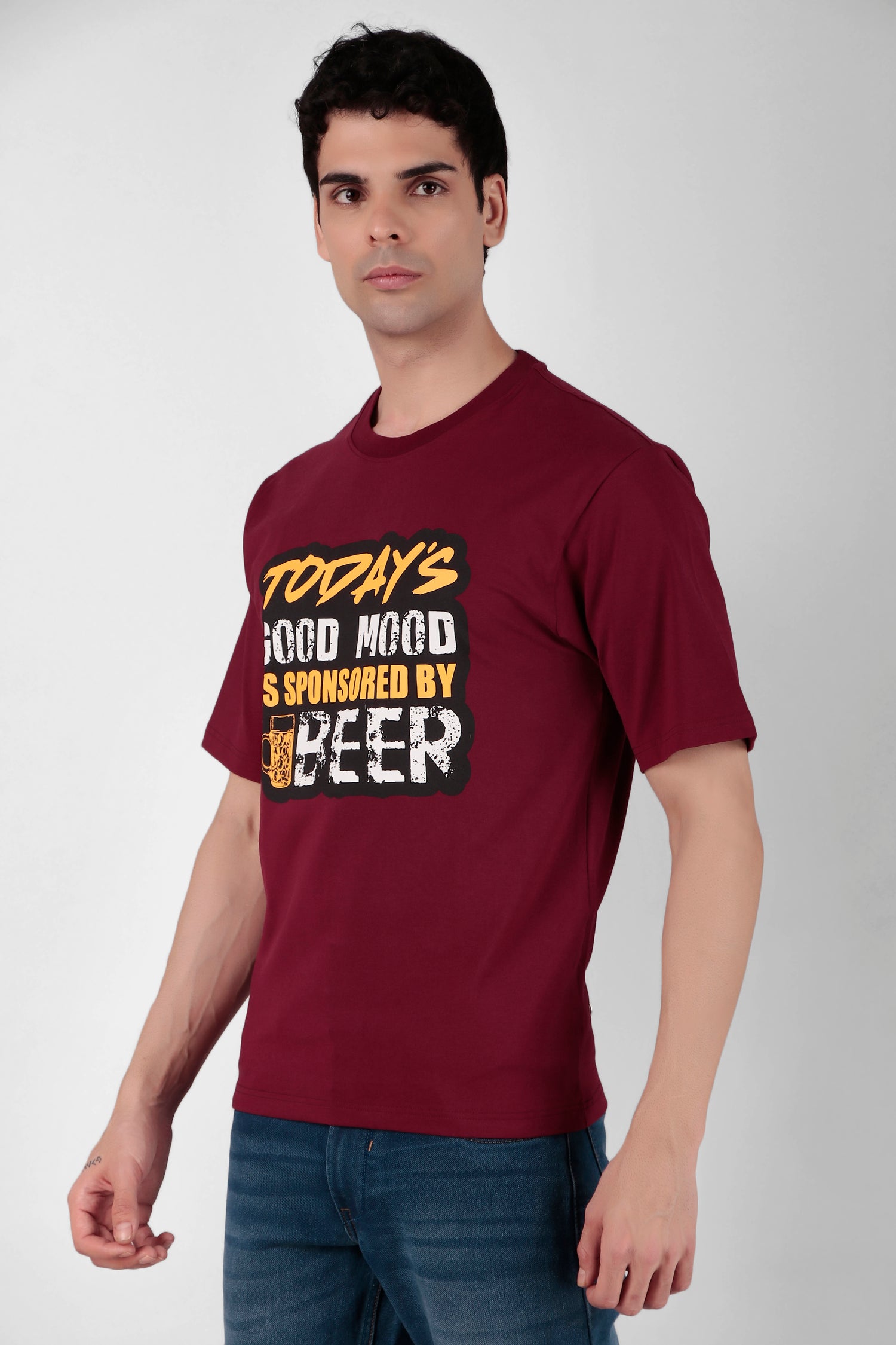 Good Mood Printed T-Shirt