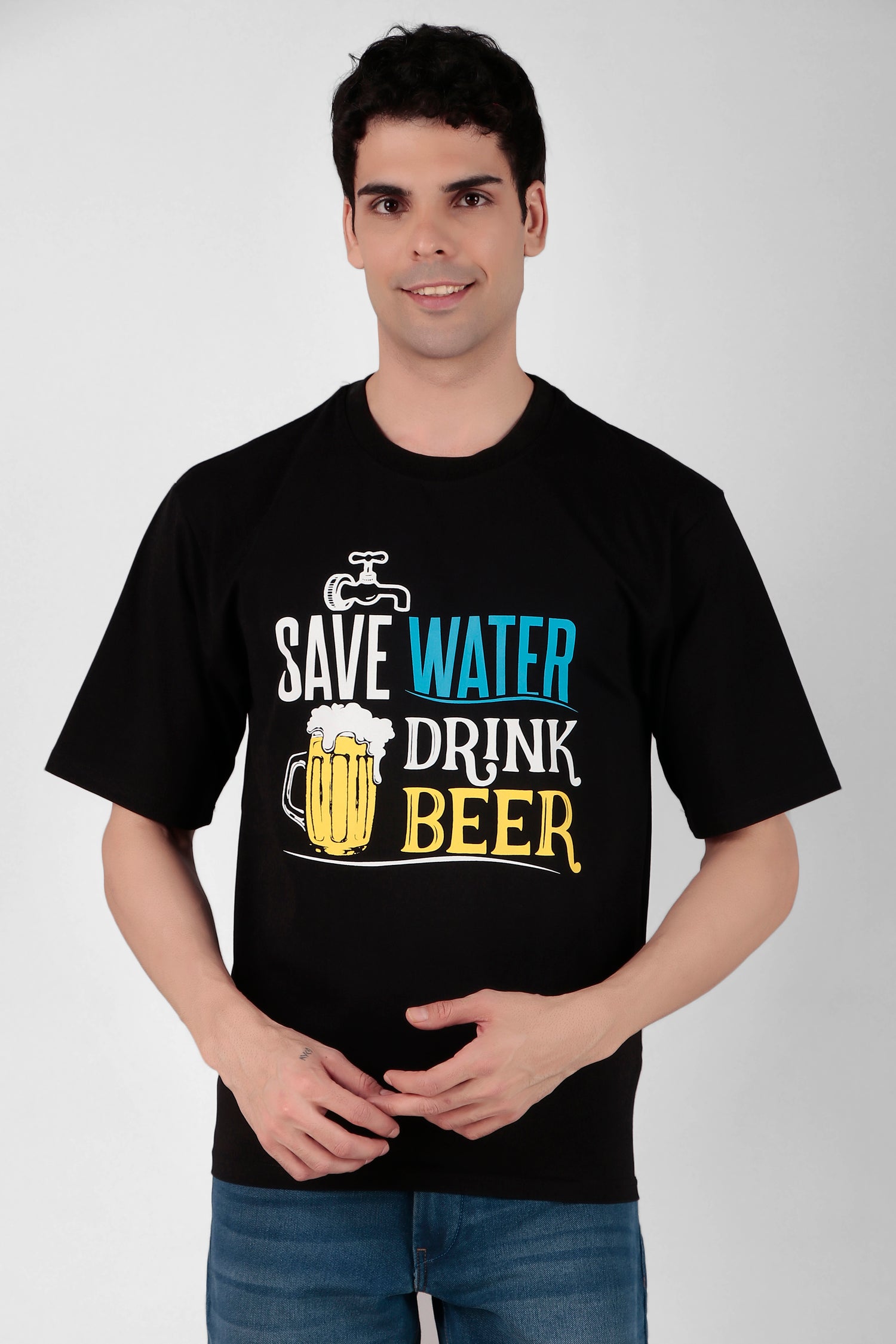 Save water Printed T-Shirt