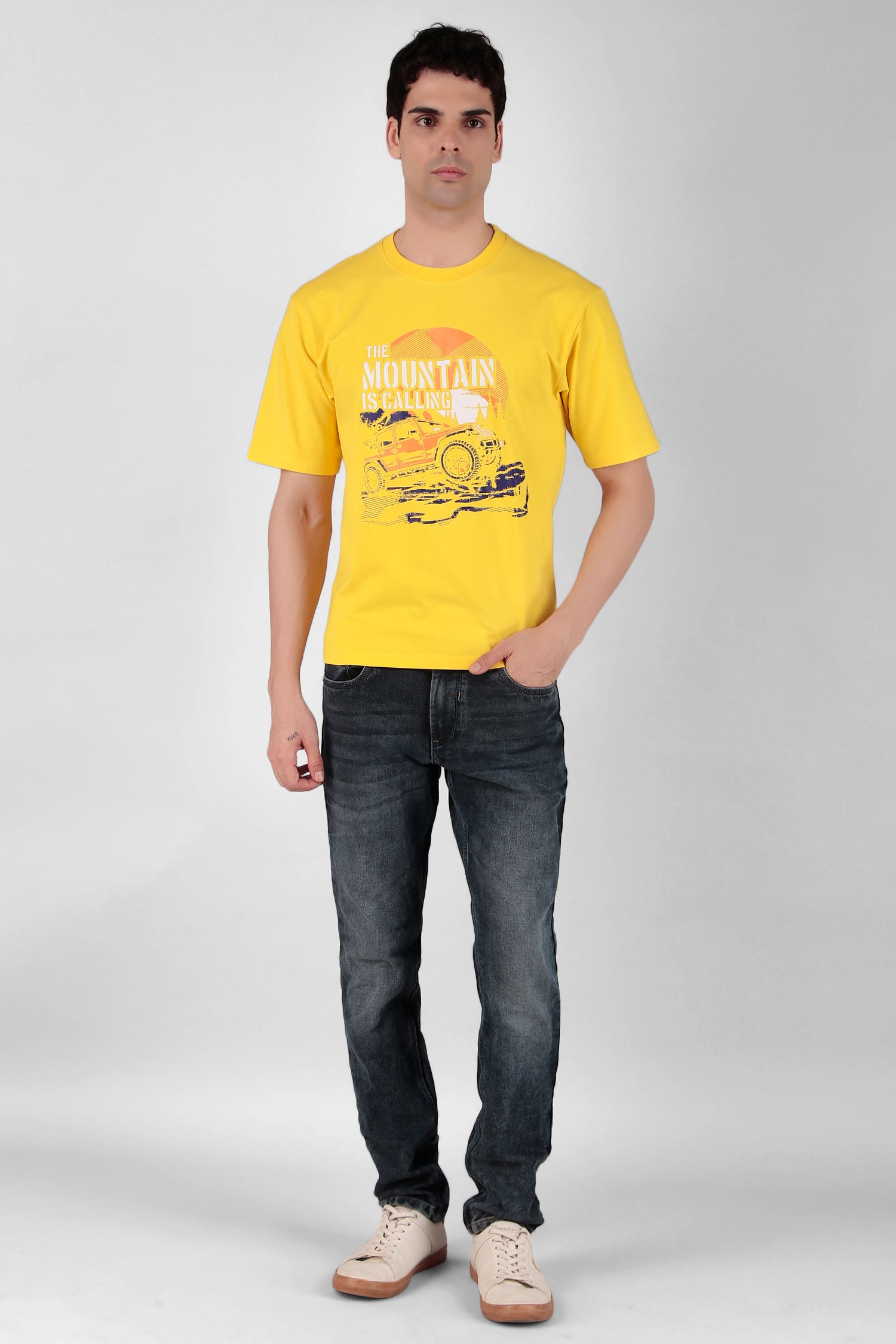 Mountain is calling Printed T-Shirt