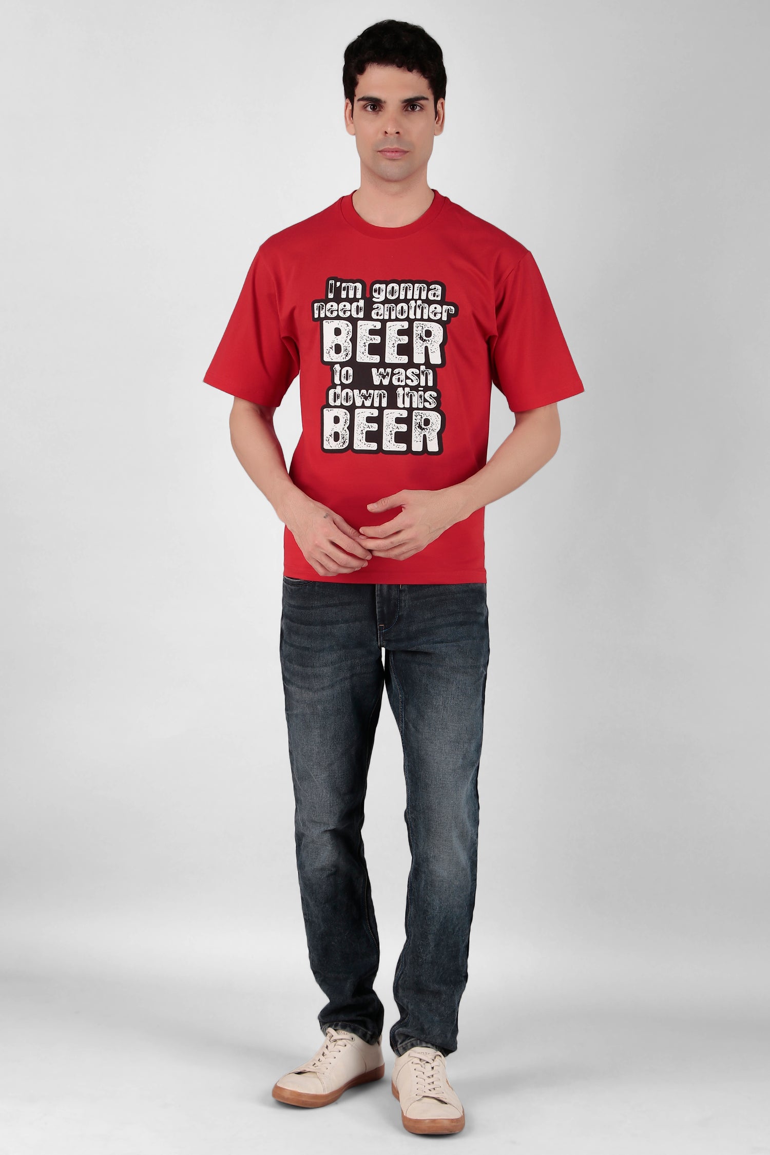 Beer Printed T-Shirt