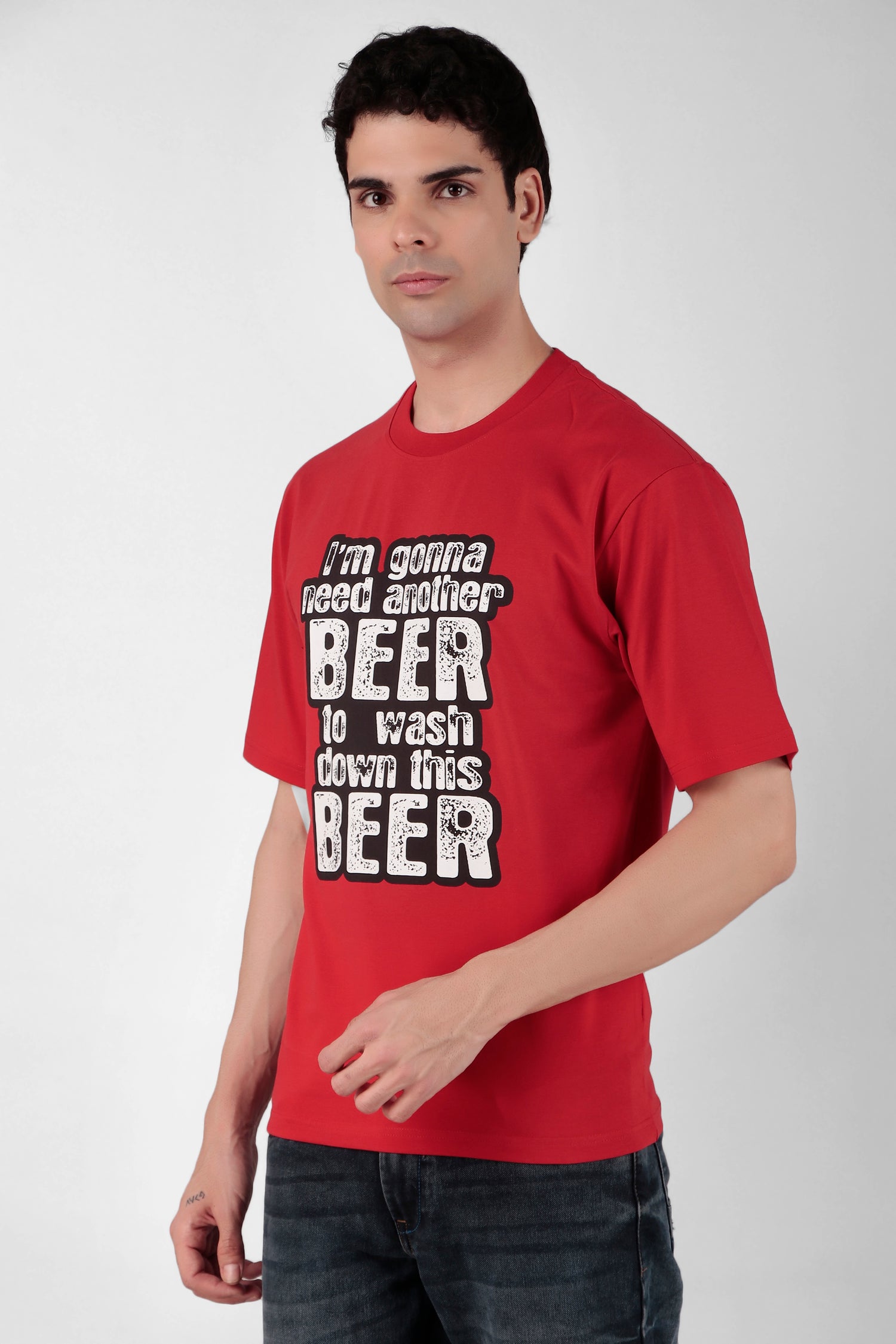 Beer Printed T-Shirt