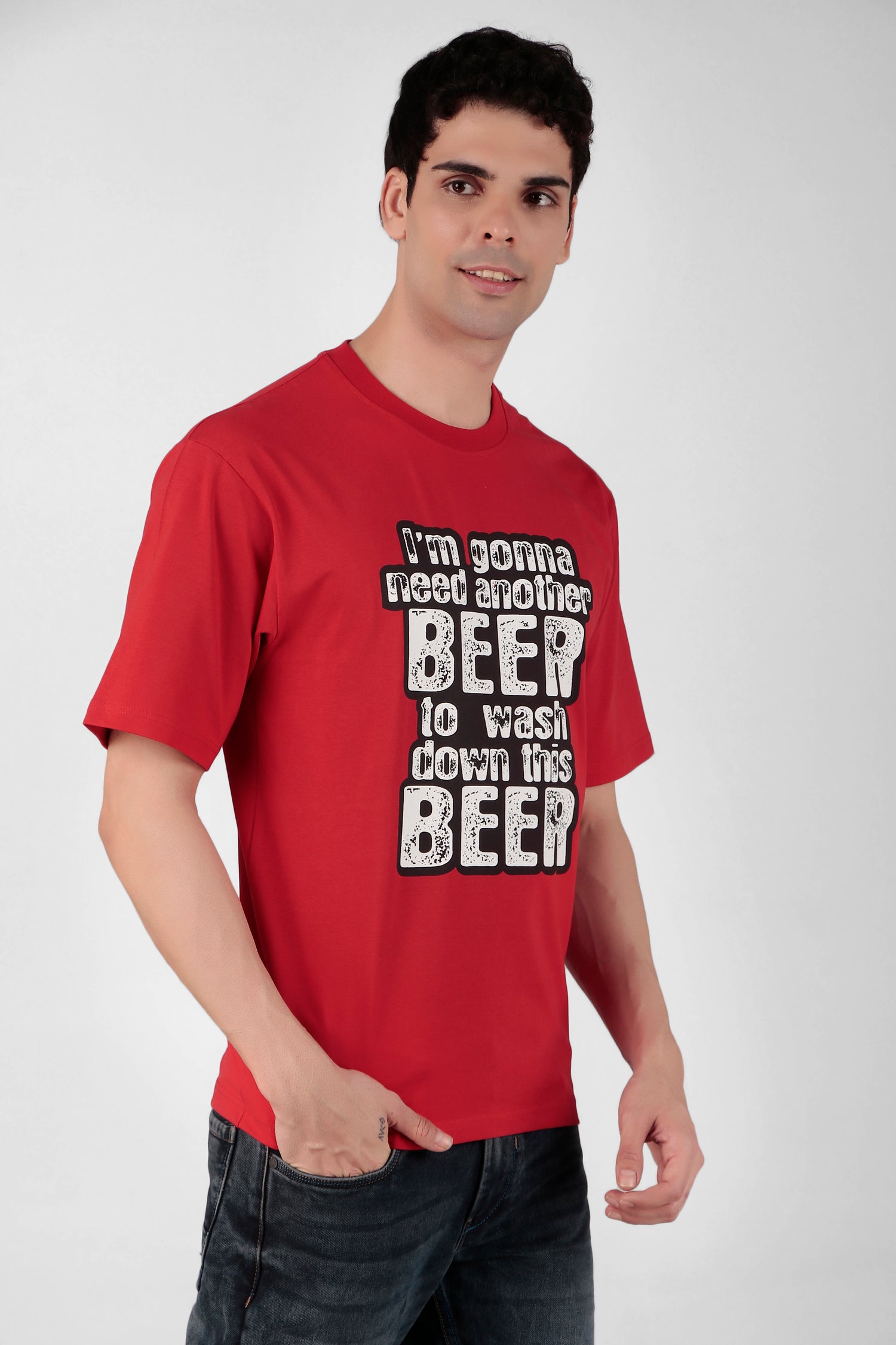 Beer Printed T-Shirt