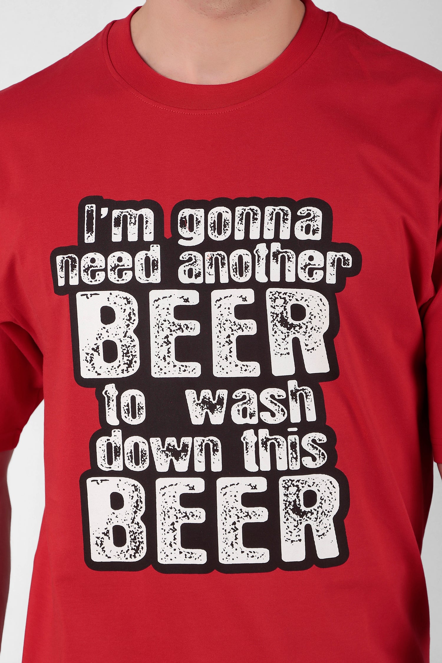 Beer Printed T-Shirt