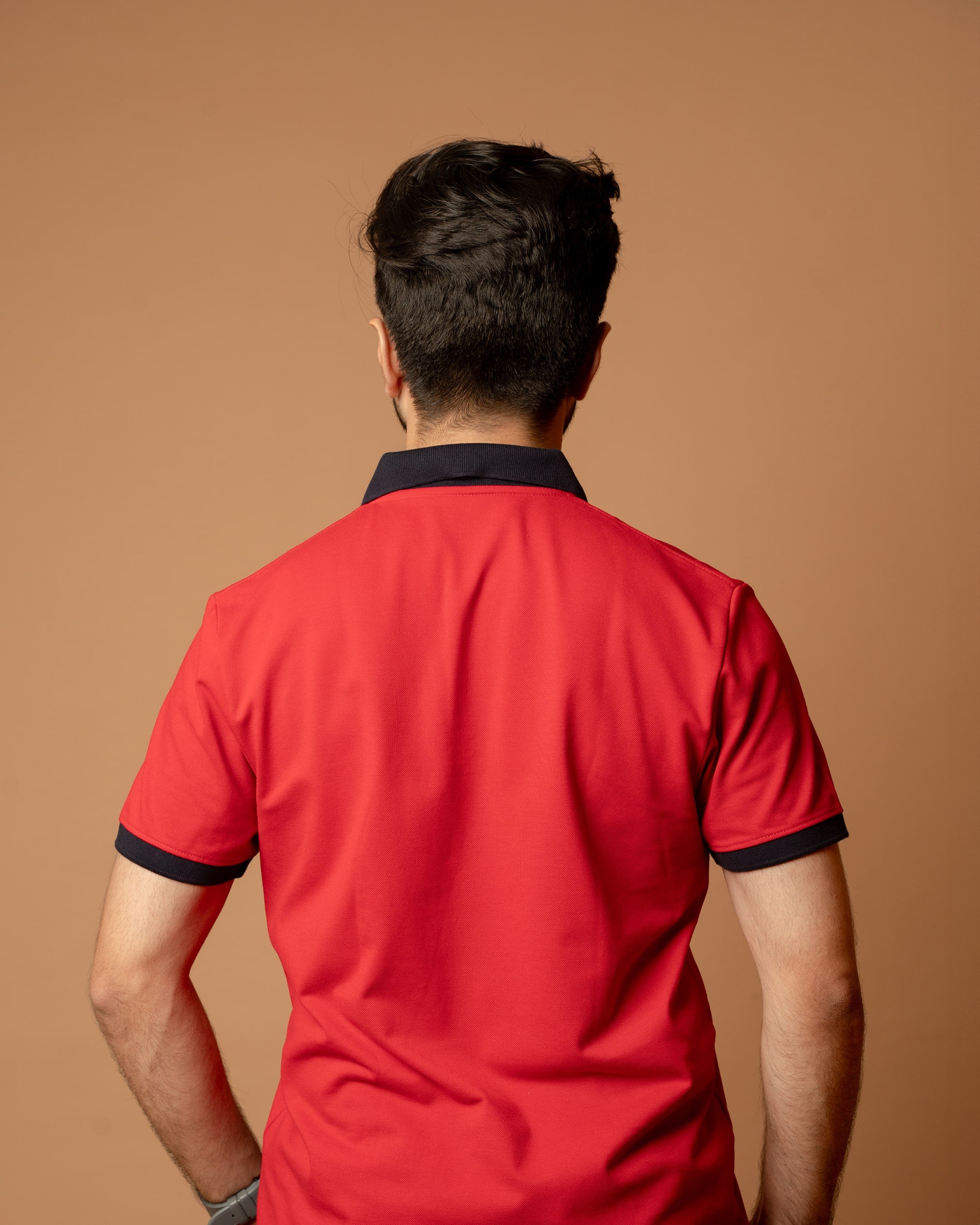 Red Classic Polo