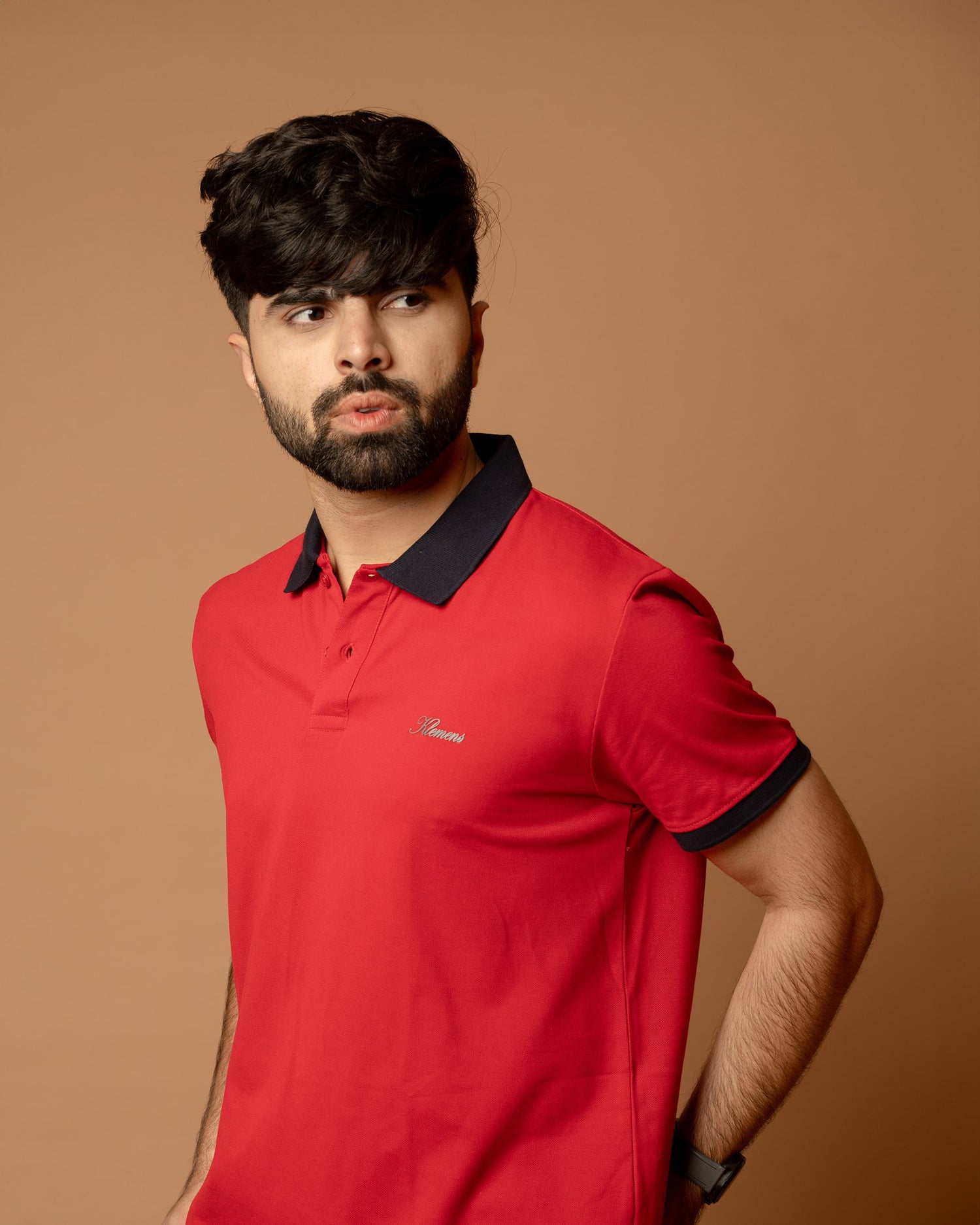 Red Classic Polo