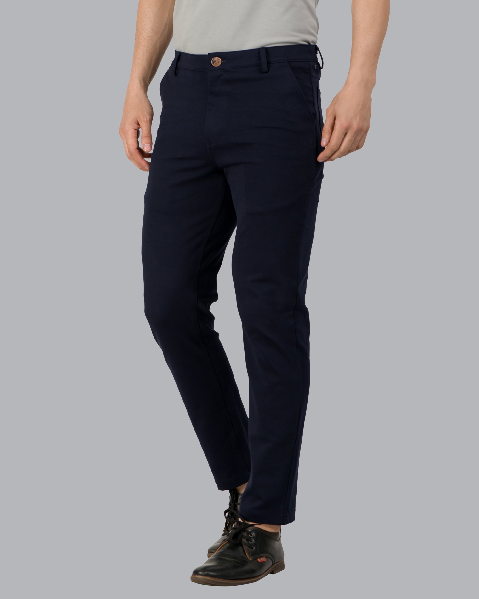 Feather Pants – Navy