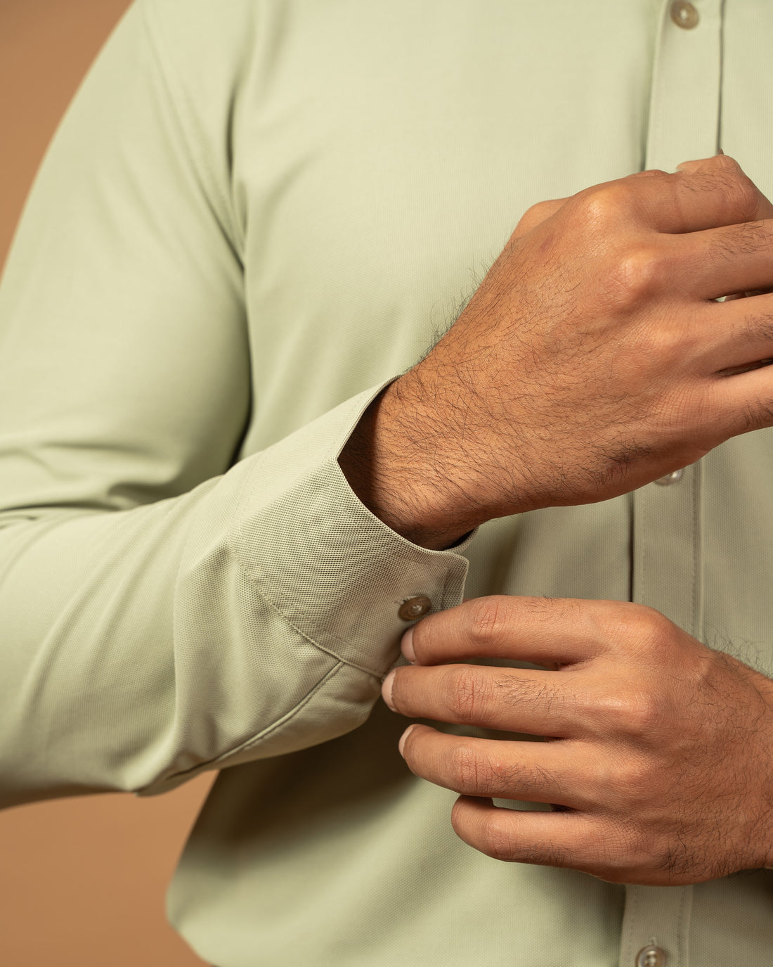 FabrIQ Light Green Shirt