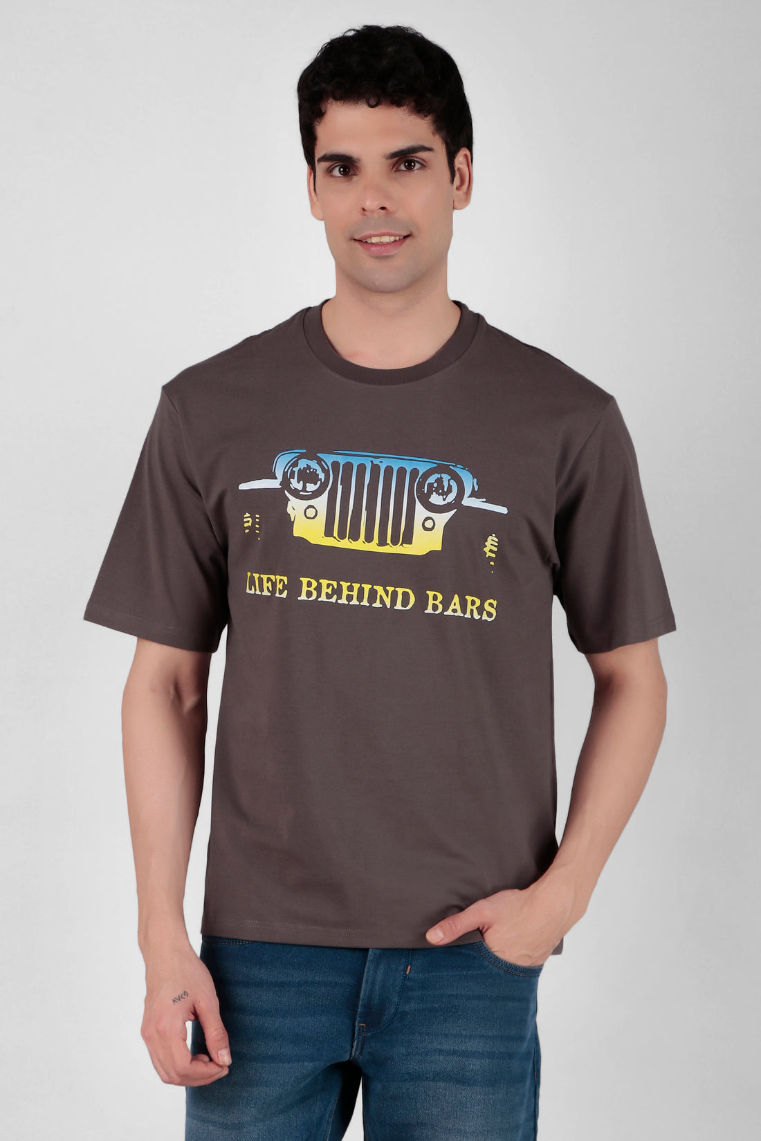 Life behind bars Printed T-Shirt