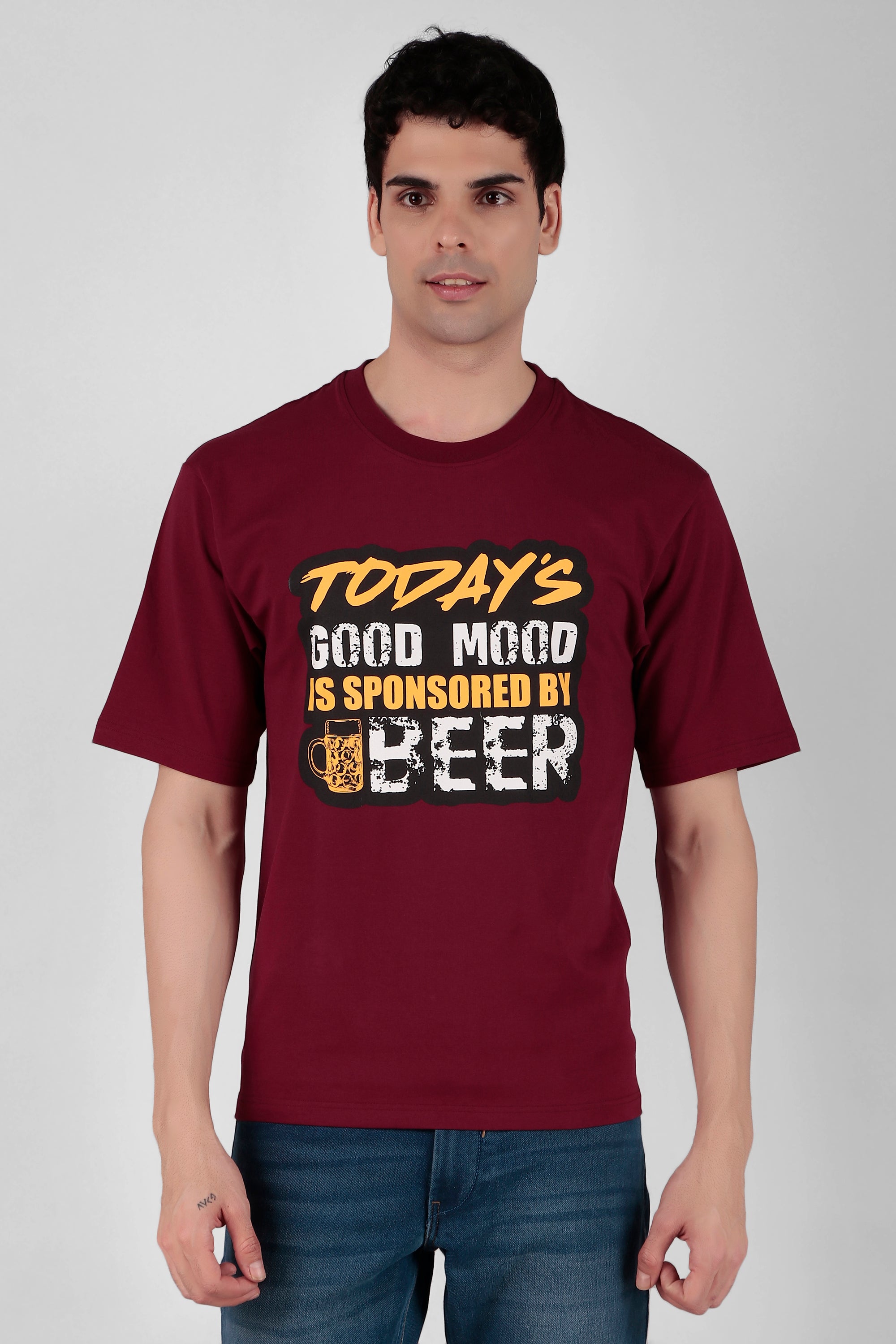 Good Mood Print T-Shirt