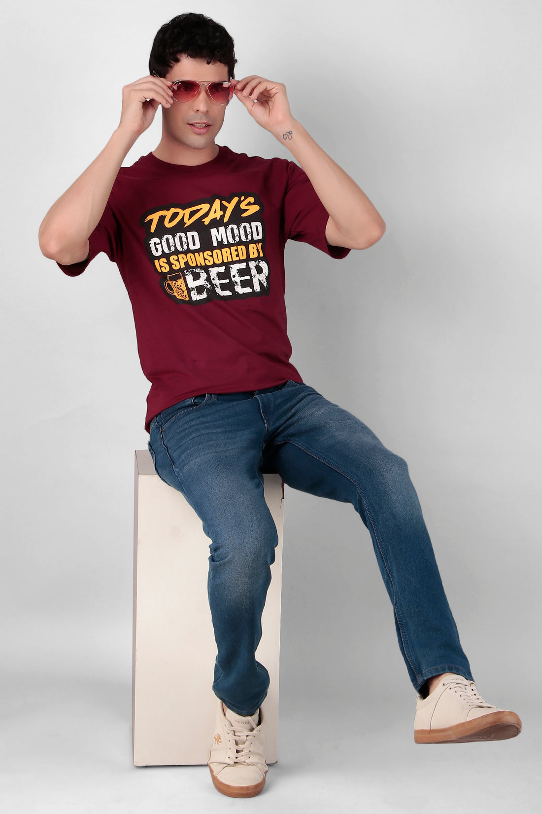 Good Mood Printed T-Shirt