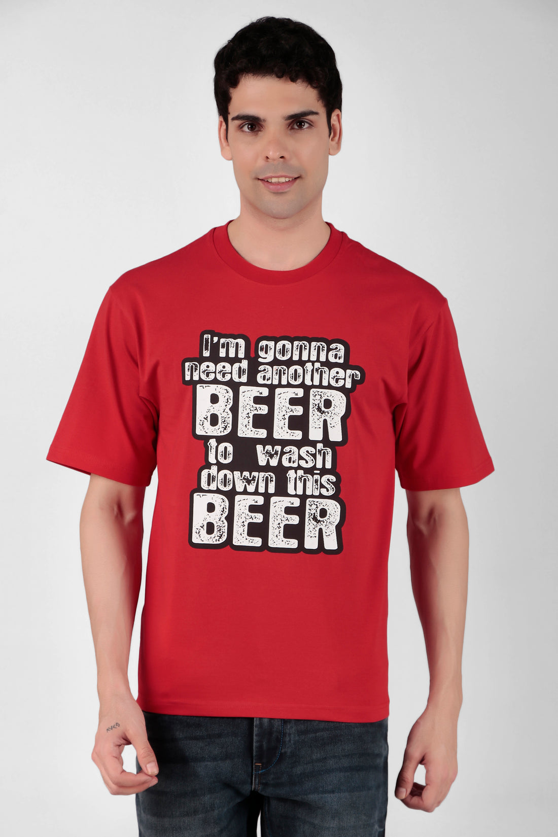 Beer Printed T-Shirt