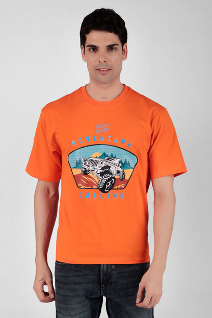 Adventure Calling Print T-Shirt