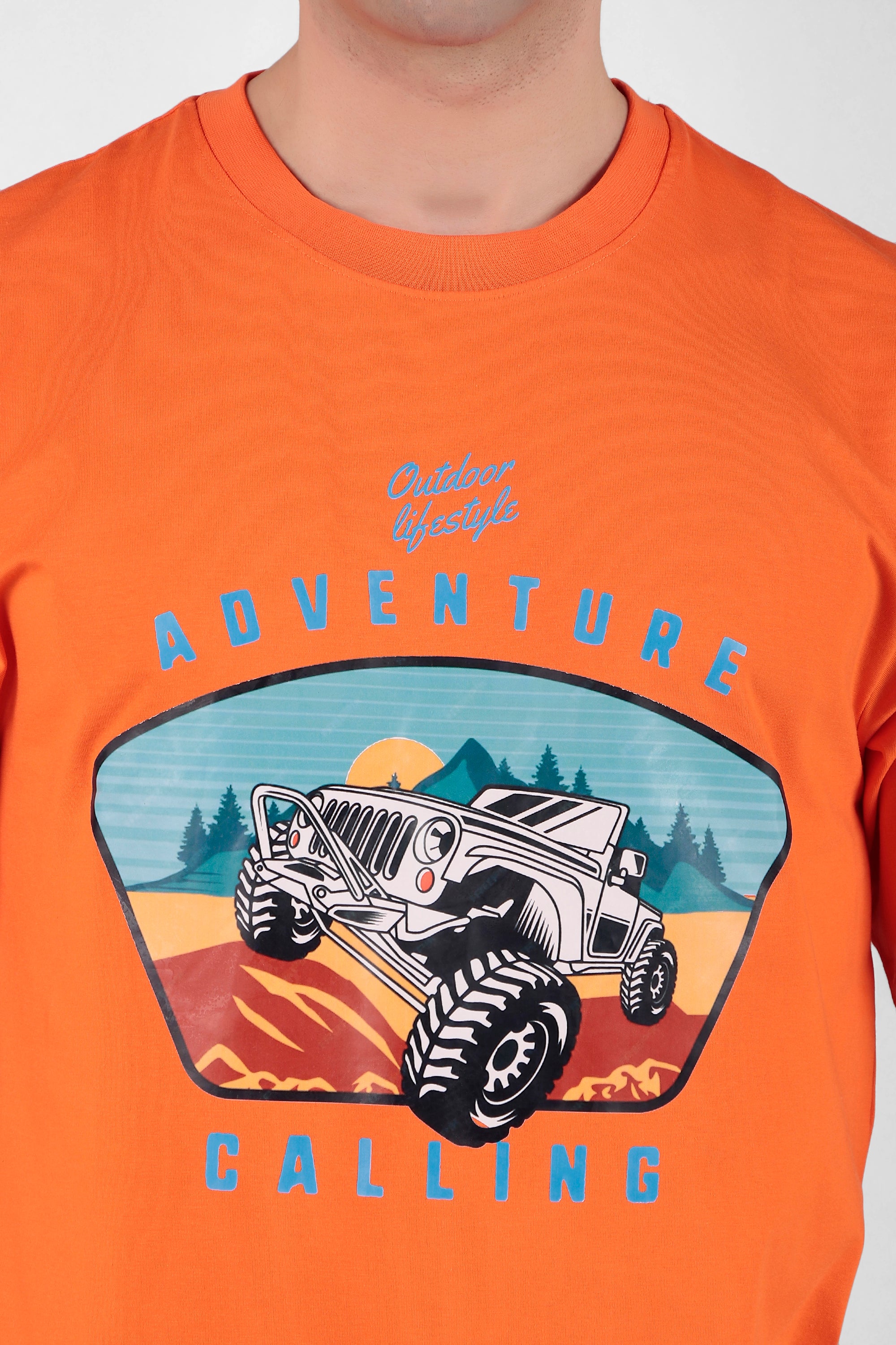 Adventure Calling Print T-Shirt