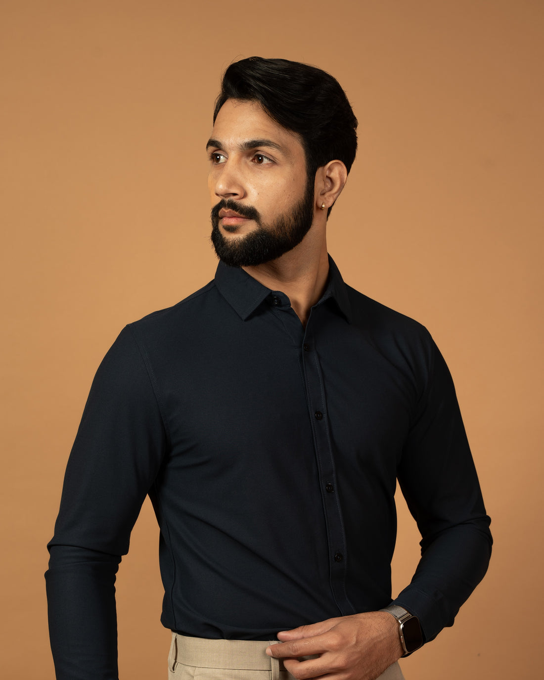 FabrIQ Navy Blue Shirt