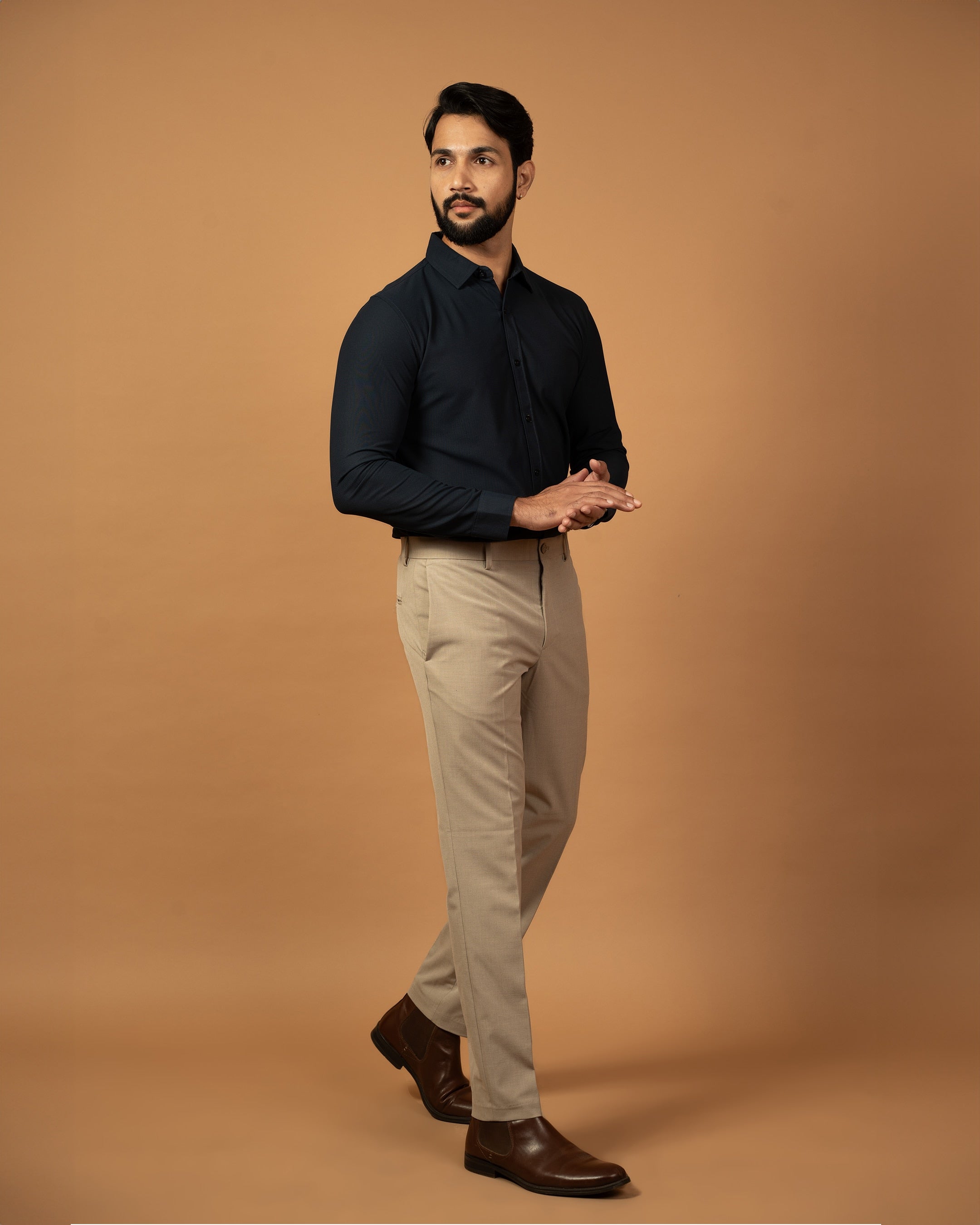 FabrIQ Navy Blue Shirt