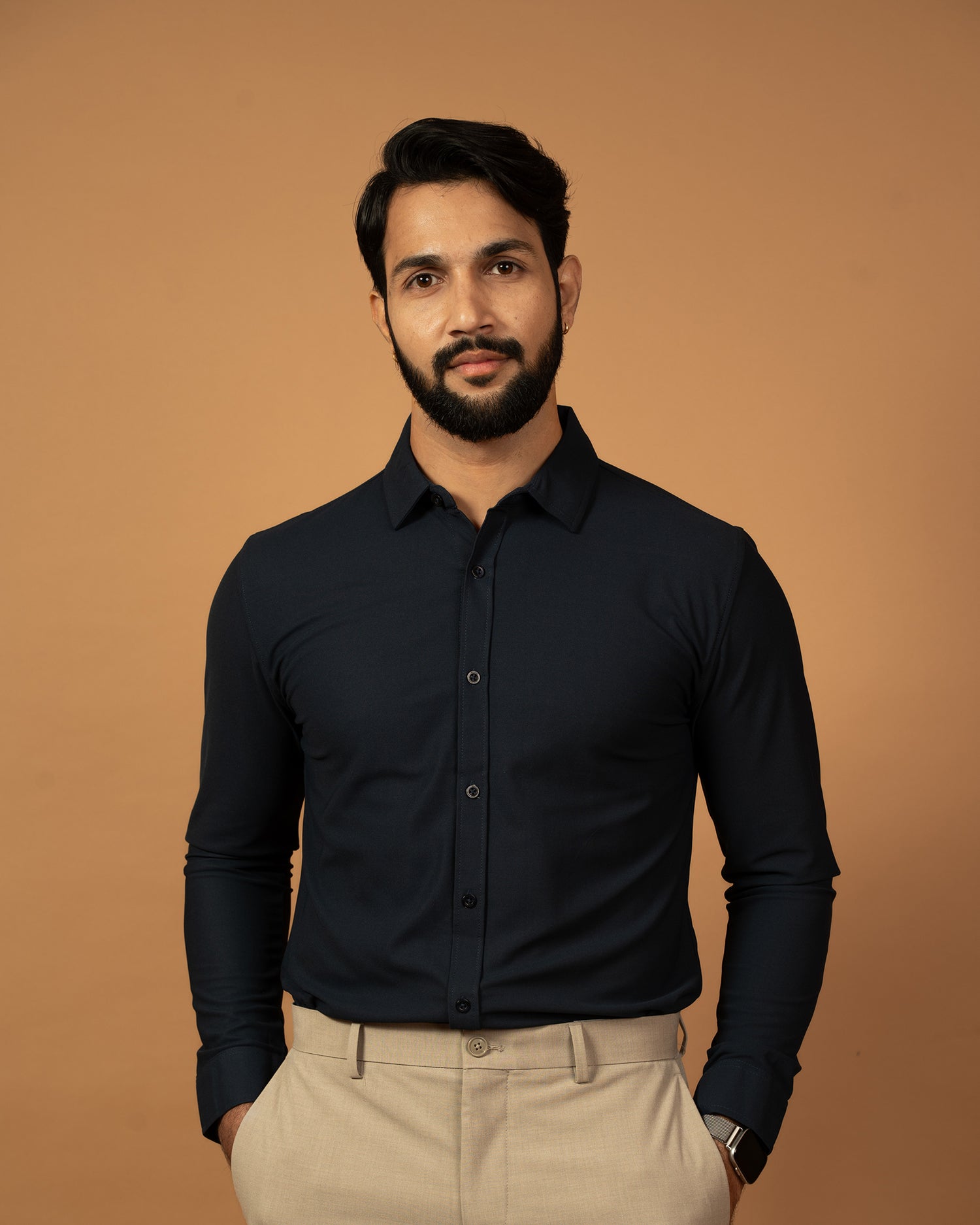 FabrIQ Navy Blue Shirt