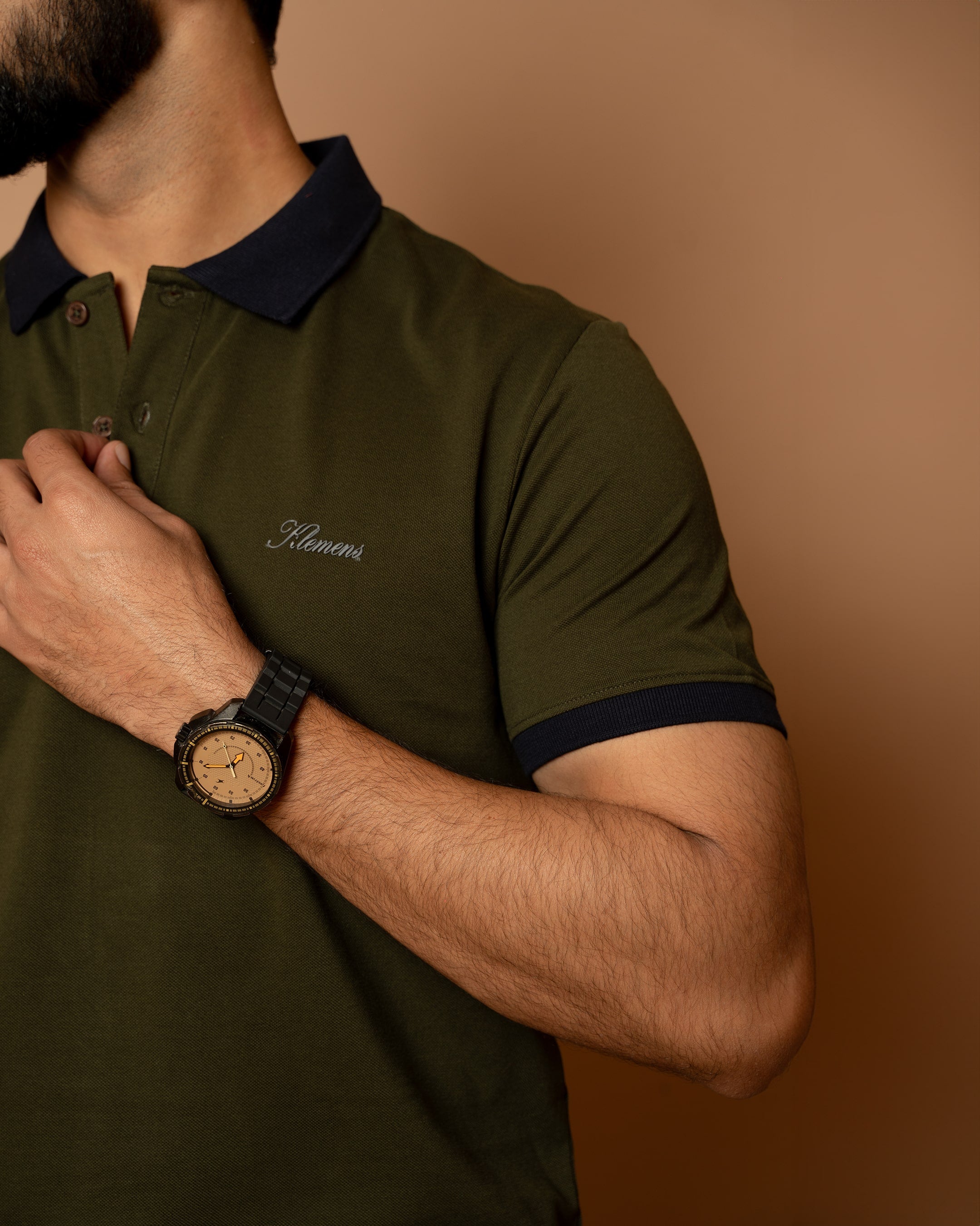 Classic Polo – Olive Green