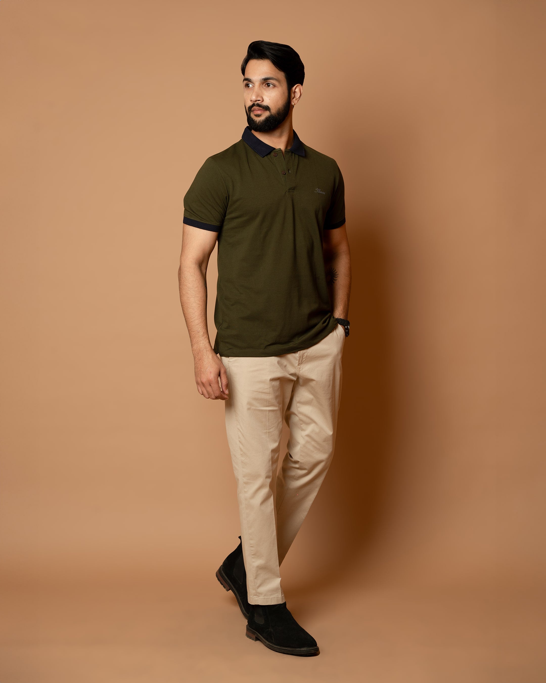 Classic Polo – Olive Green