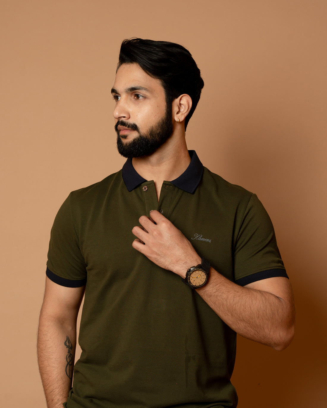 Olive Green Classic Polo