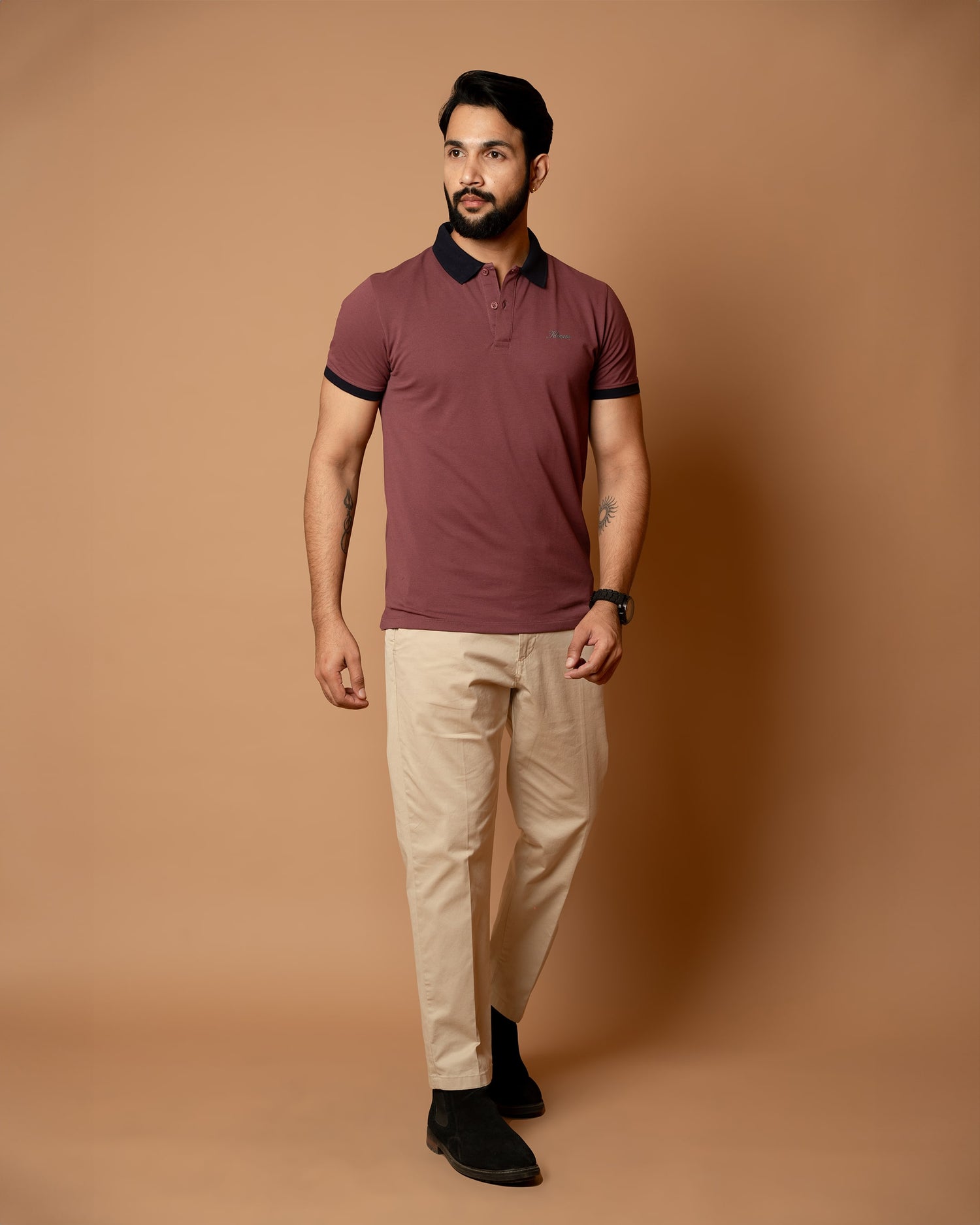 Dusty Rose Classic Polo