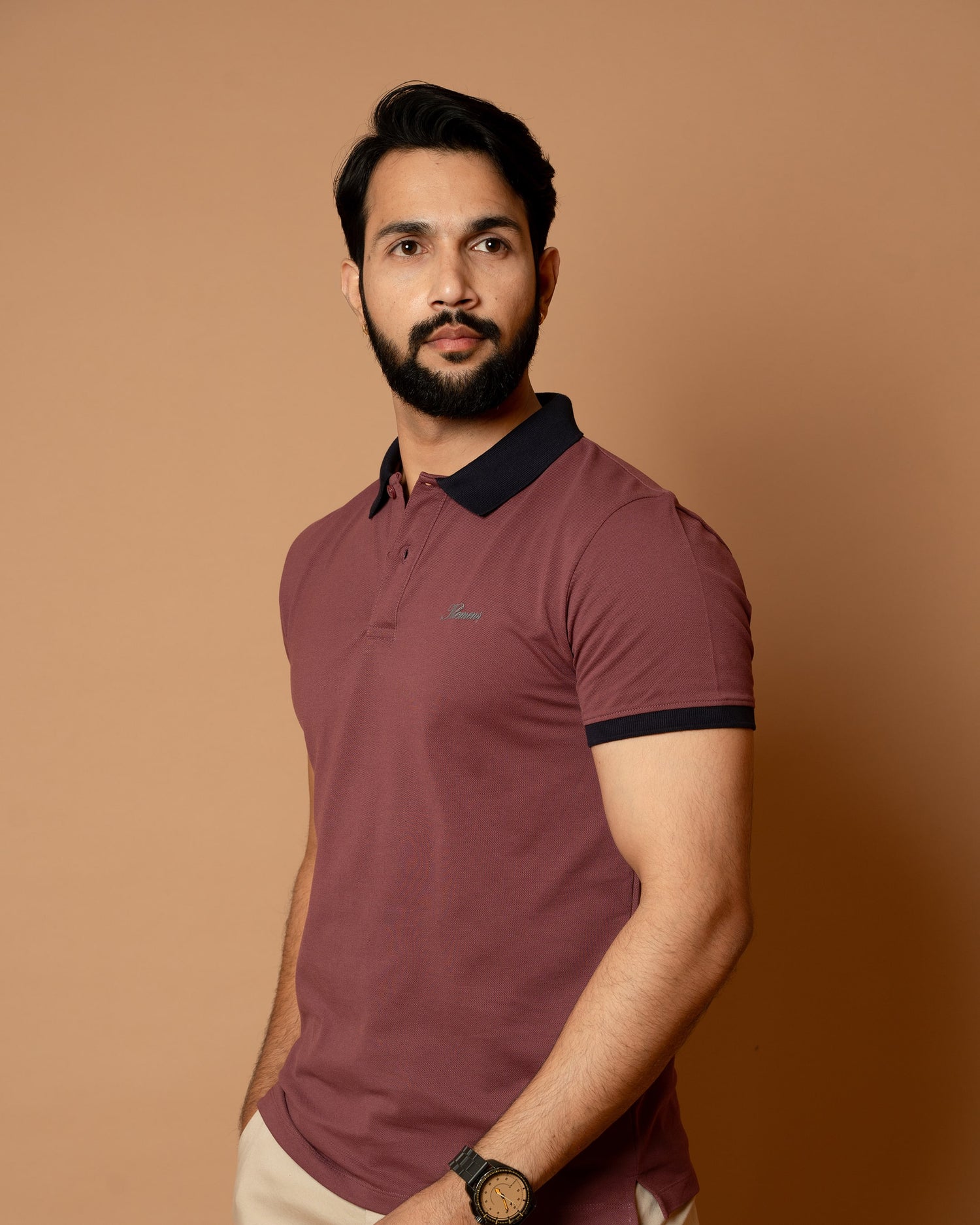 Dusty Rose Classic Polo