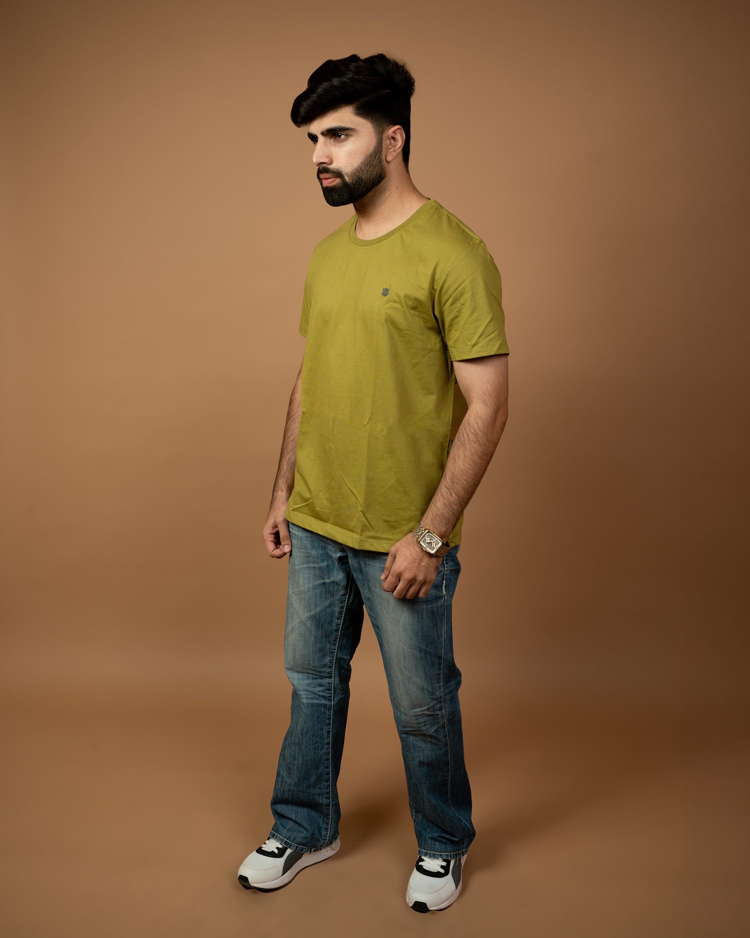 Crew Neck Tees – Pistachio