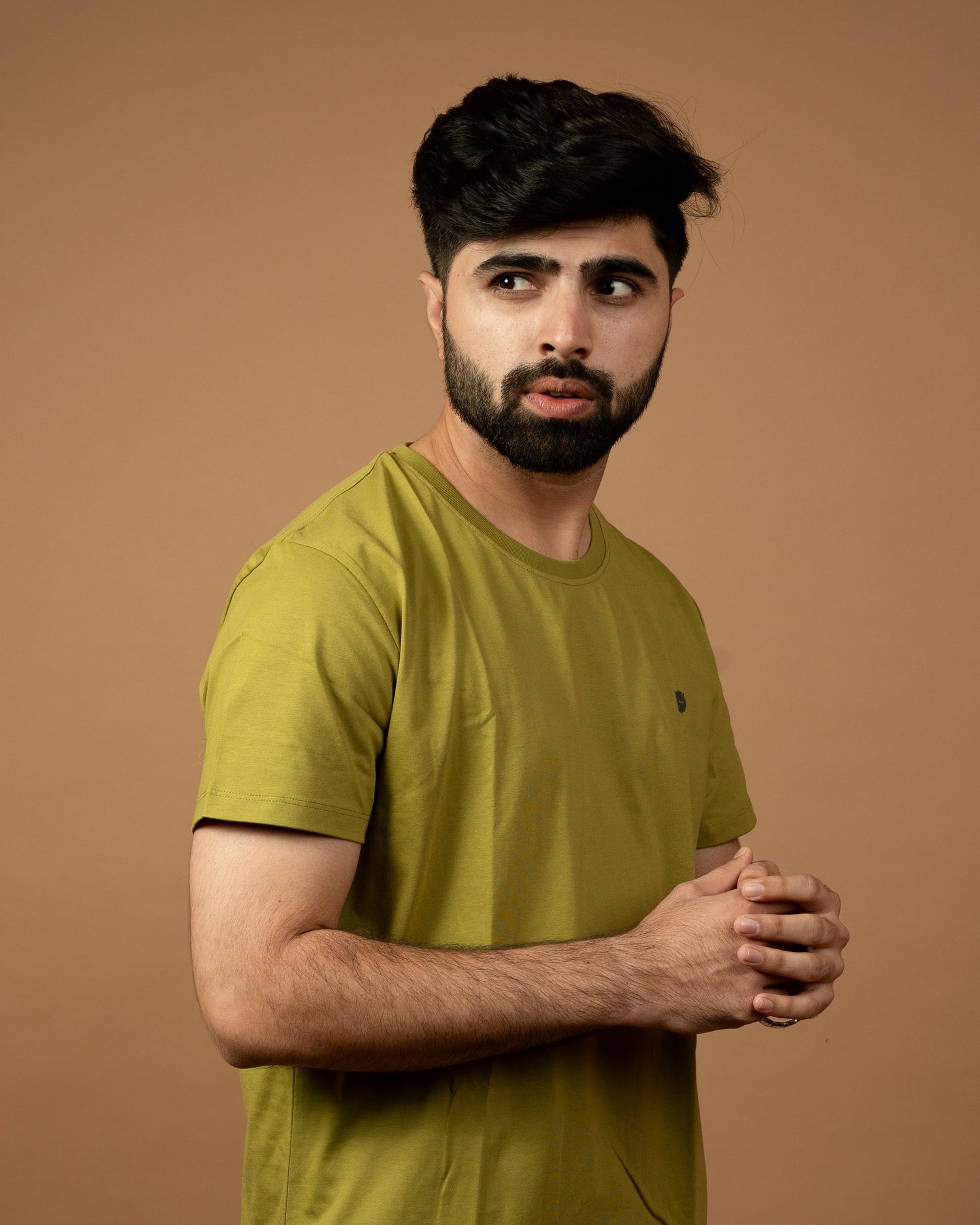 Crew Neck Tees – Pistachio