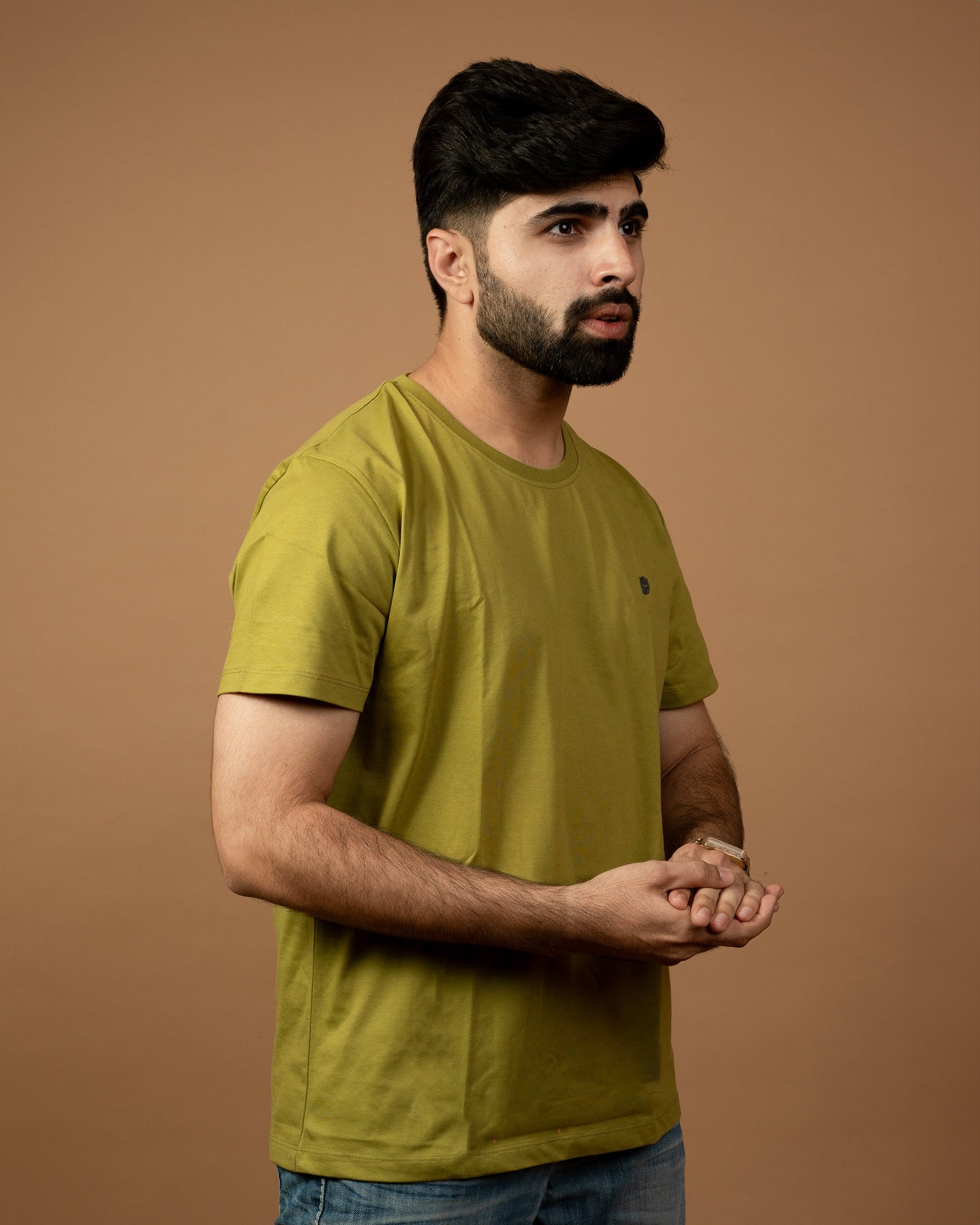 Crew Neck Tees – Pistachio