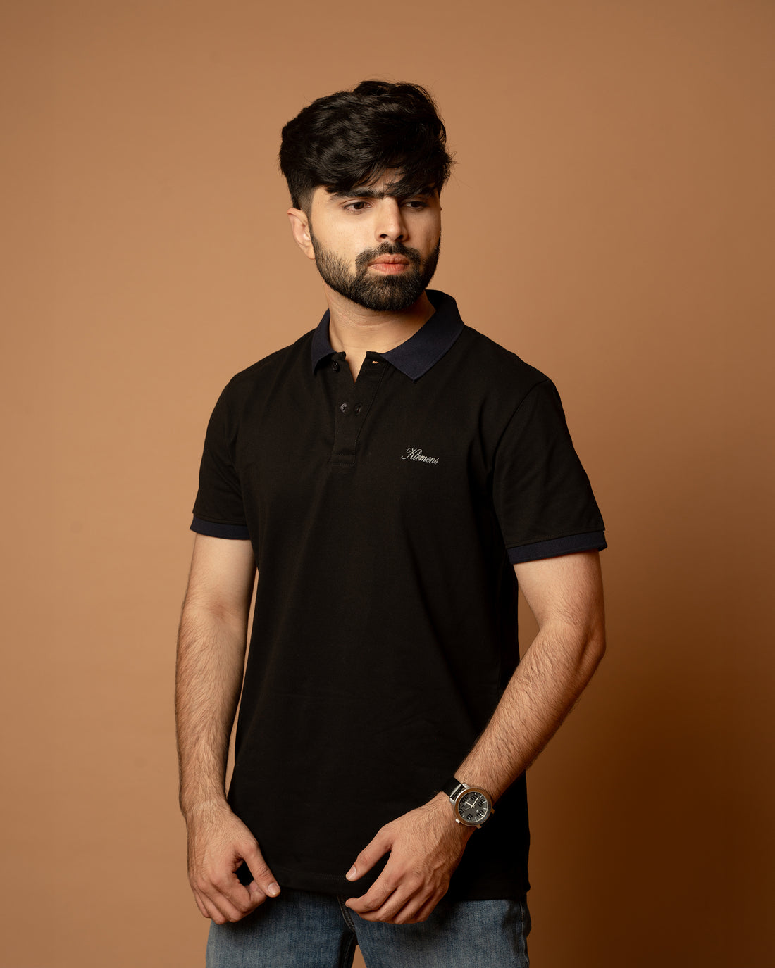 Black Classic Polo