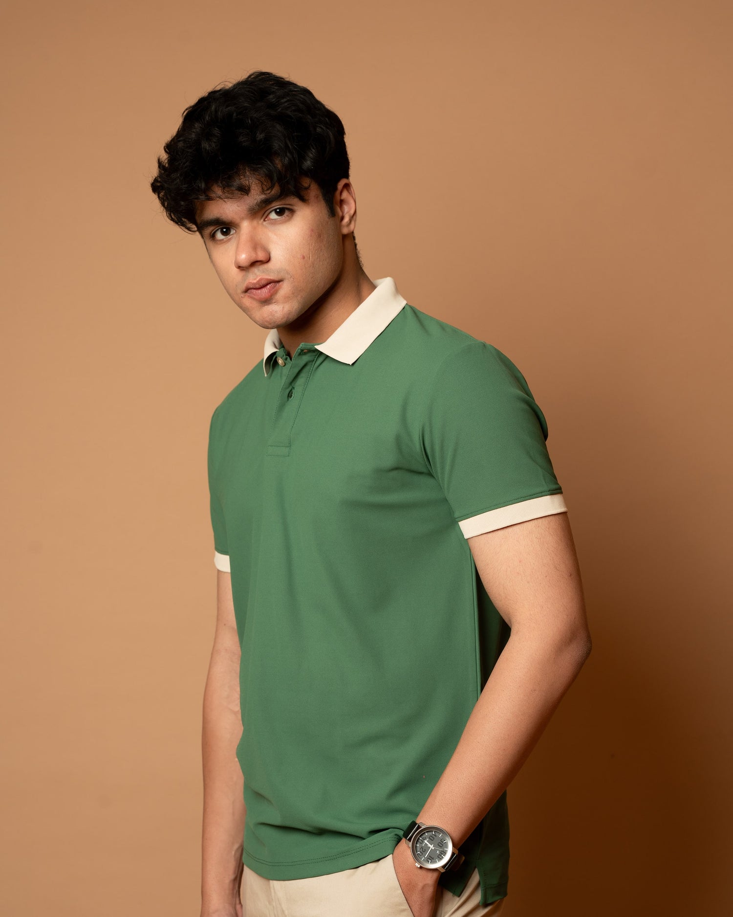 Spring Green Polo Tshirt