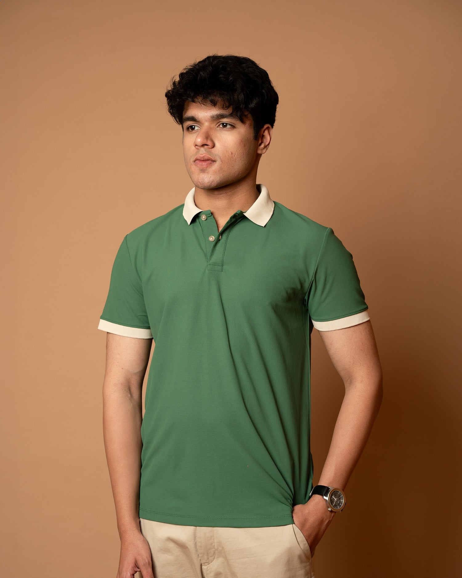 Spring Green Polo Tshirt