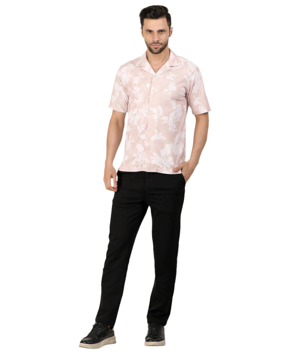 Retro Knit Shirt Printed-Vintage