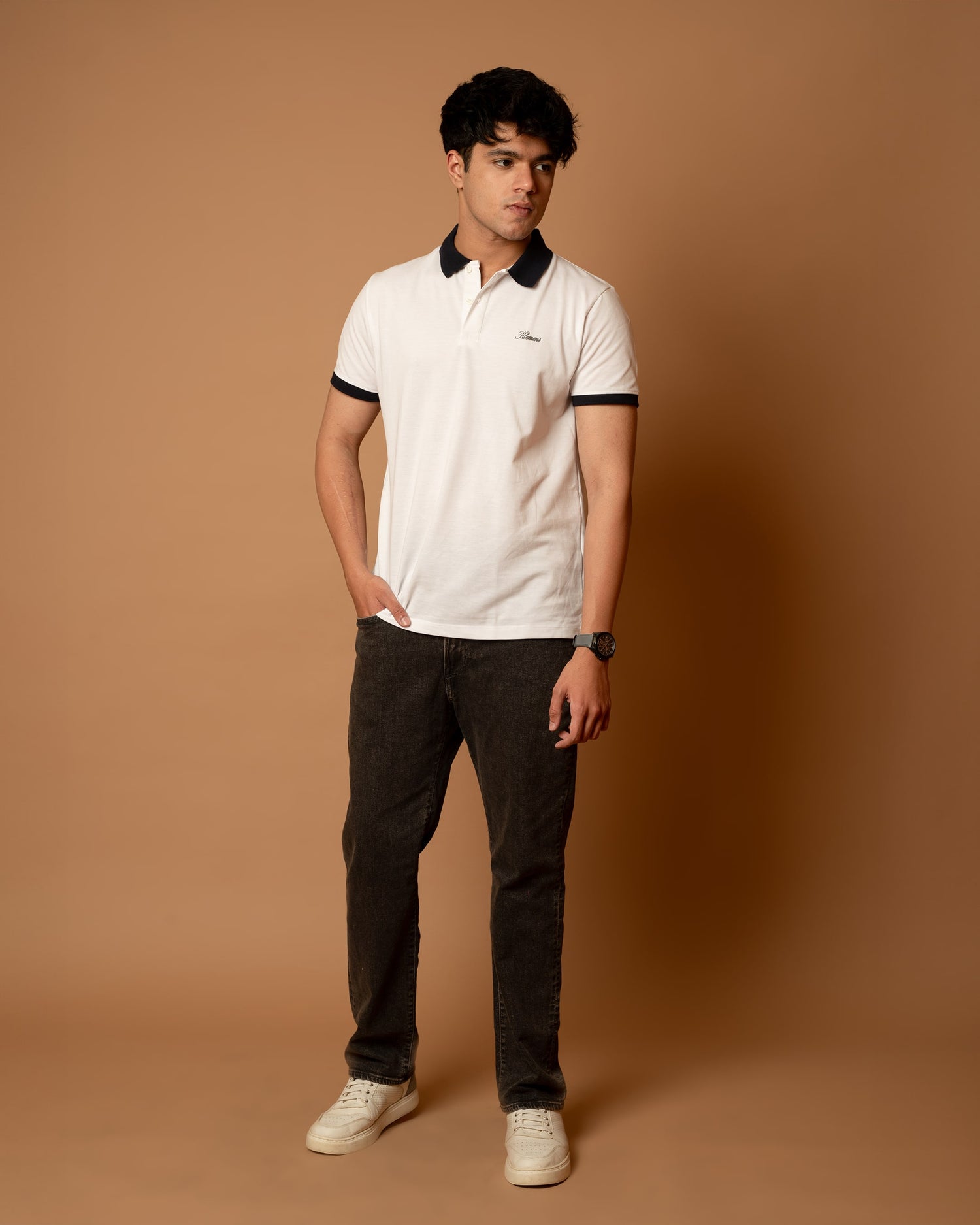 White Classic Polo